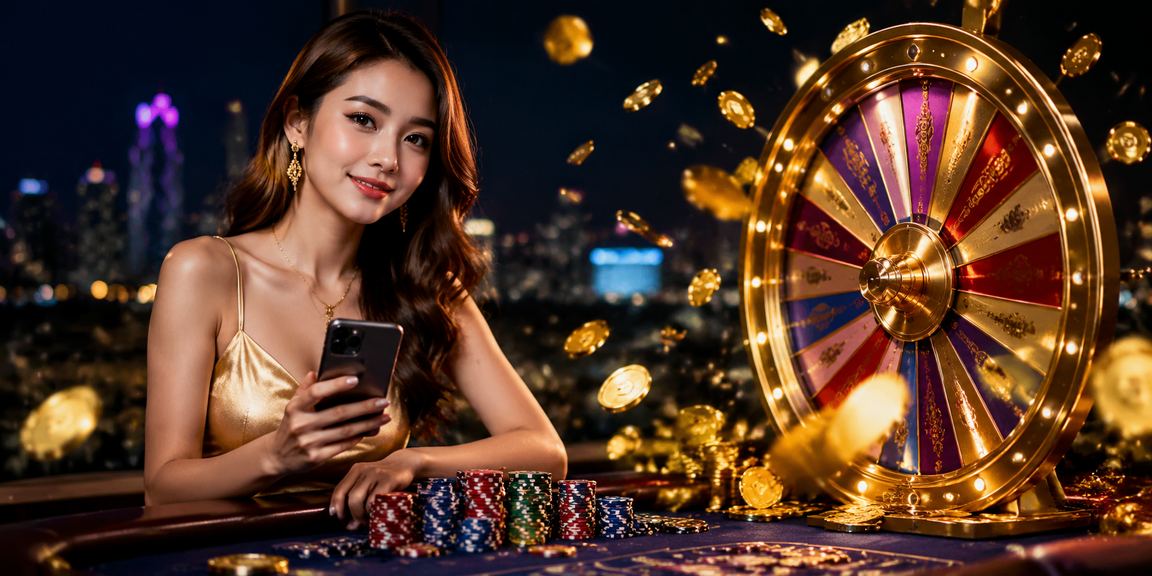 Meja roulette kasino dalam talian bergaya moden Selangor